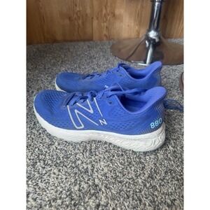 New Balance Fresh Foam X 880 v Women's 8 2E Wide Blue Running Shoes Sneakers